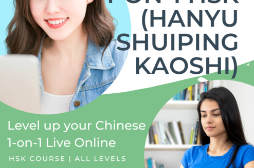 HSK 1-on-1 Live Online Chinese Courses with Institute of Chinese
