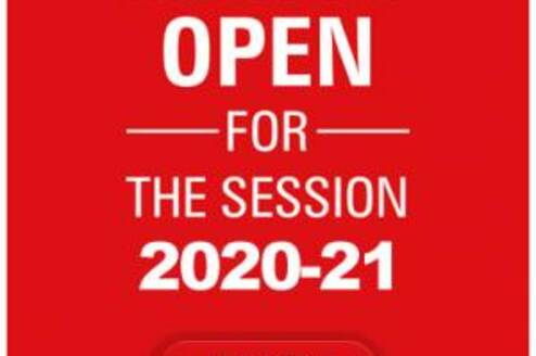 Adimissions Open