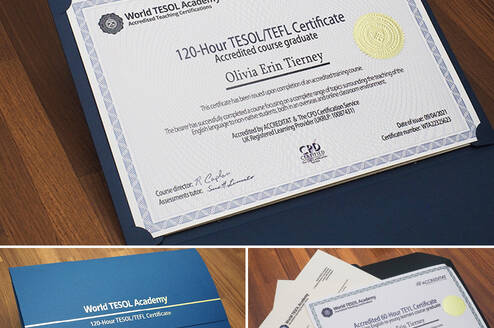Hard copy certificate