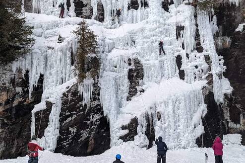 Beautiful Ice Climbing Adventures