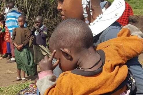 Maasai baby