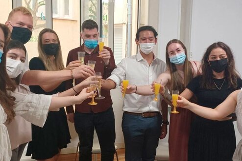 TEFL Course Celebration