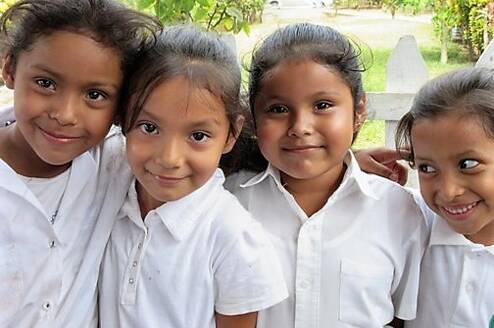 The children are so happy to see you!