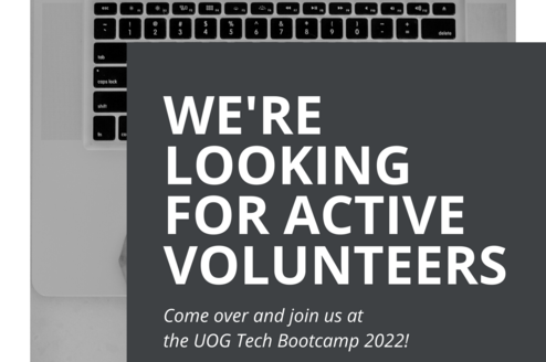 Volunteer with us, remotely and on-site.