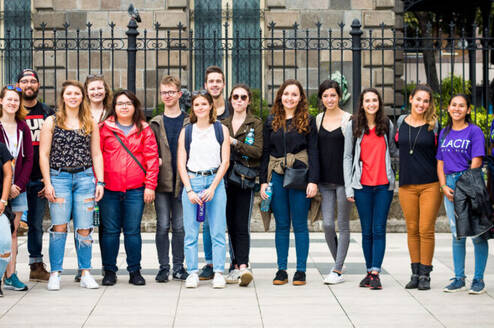 Spanish Language students at ULACIT Costa Rica