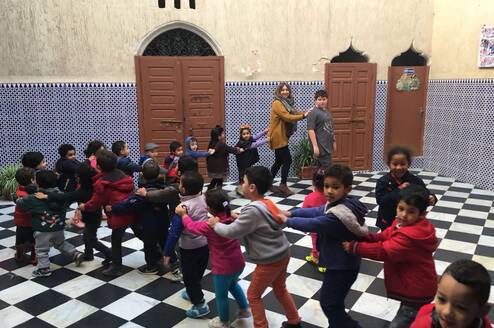 Childcare program in Rabat
