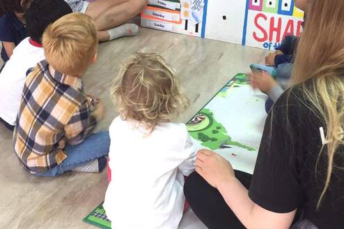 Focus Board during Circle Time