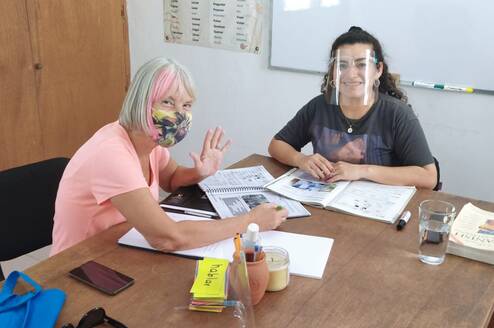 Learning Spanish with our native Spanish spearking teachers 