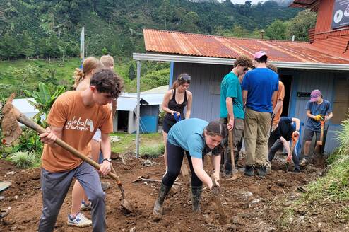 service work in local community