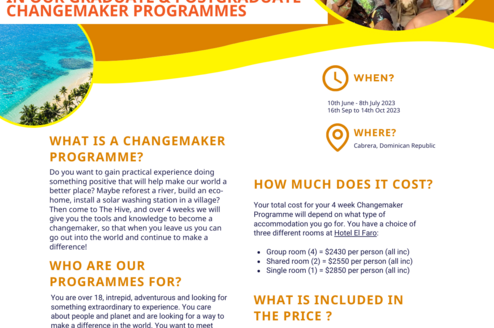 18+ Changemaker Programme