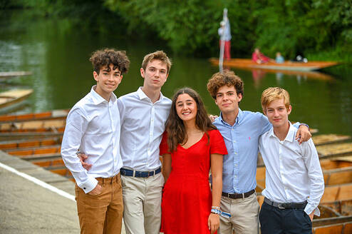 Students at Oxford College graduation