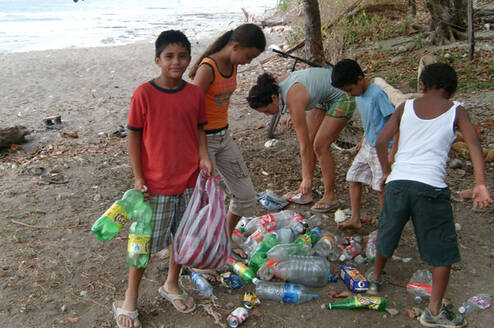 beach cleaning