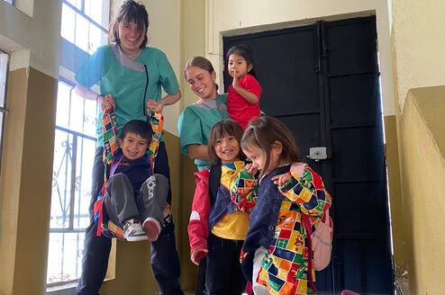 volunteering with children