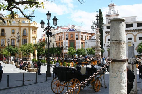 Plaza in Sevilla
