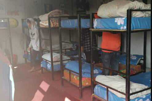 sleeping room for the kids 