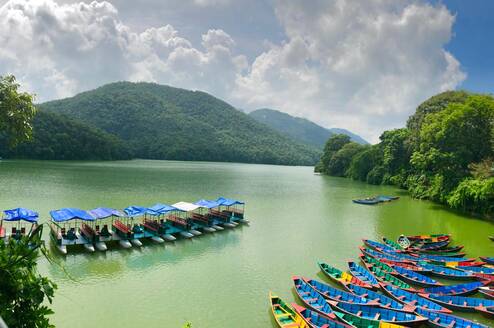 Pokhara lake 