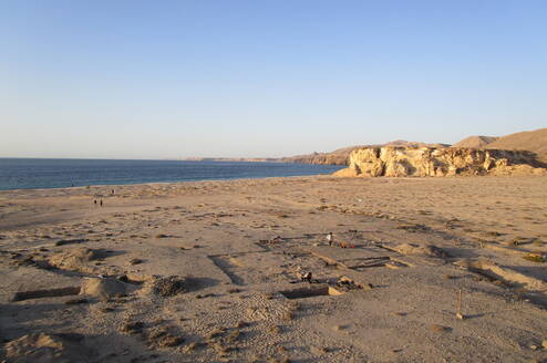 view of the site on the coast of Arabia