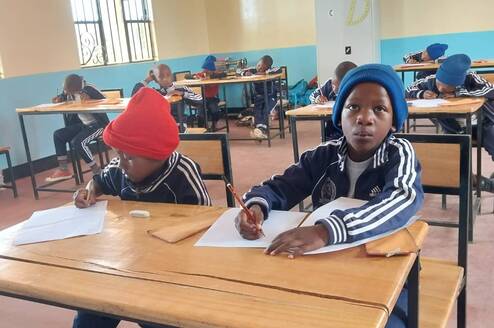 classroom for children