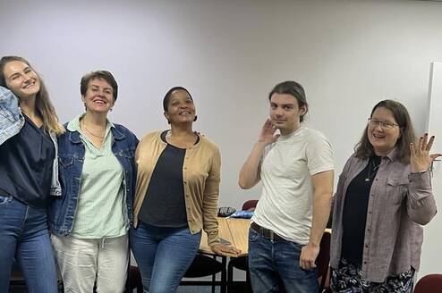 Group of TEFL trainees