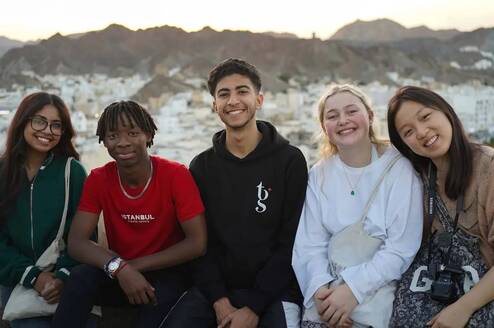 Make friends with students from 25 countries