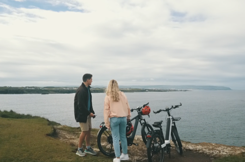 Explore the coast on your personal ebike - that's Donegal in the distance!