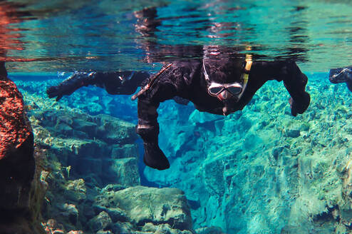 Snorkeling Silfra Fissure