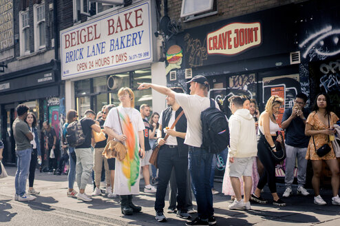 Students on Field trip, Creative Industries London
