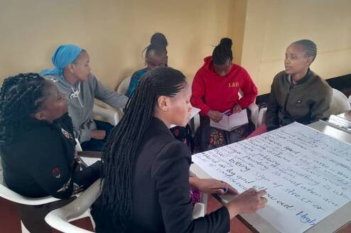 Group workshop session