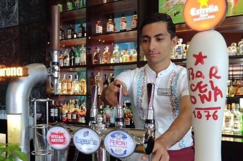bartender intern hospitality business internship