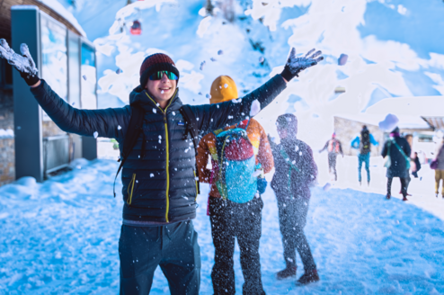 Snow in Austria