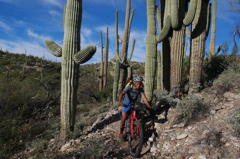 Bikepacking on the Arizona Trail is the capstone expedition of the Semester. 