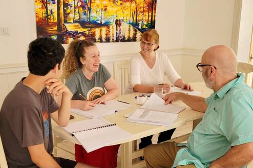 learn hebrew in israel while staying in your teacher´s home as a family member