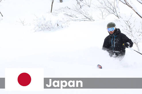 The EA Ski and Snowboard Training Instructor Internship in Japan is based in 9 amazing locations - in the Hakuba Valley and surrounds, and up north in Hokkaido. These are the most spectacular, snow laden ski & ride locations on Earth.