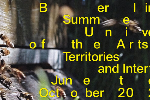 Berlin Summer University of the Arts poster