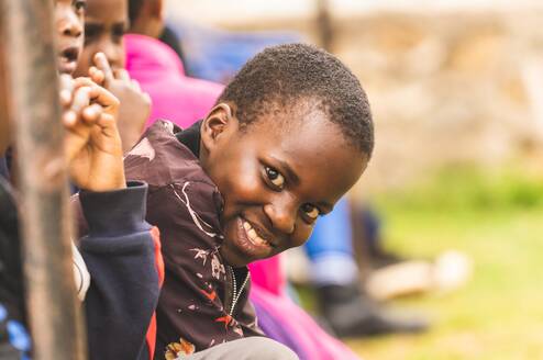 Happy kid participating in our programs