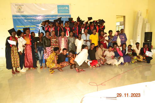 	Here , Relief of Single Mothers Organization has found the solution to gather with  Partners with UNICEF Rwanda , Second Graduation done on 29-, November 2023   with 24 teen Mothers graduated  150 families trained about Gender based Violence and now we are having  3 cohorts  of  30 teen mothers that will graduate at the end of May 2024  but still we are having a lot numbers of teen mothers who wants to join our program.Link  Rwanda Television NEW From 13 munutes 46 sec  to 16 minutes 04 second  : https://