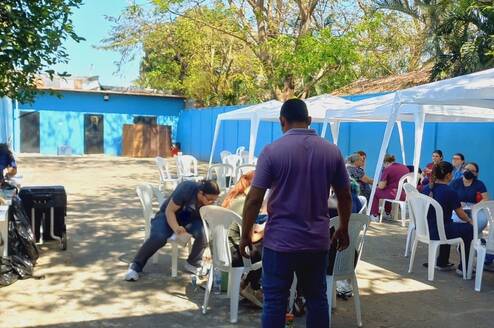 Volunteering centre staff & patients