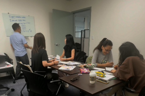 Students in RP Discussion class.