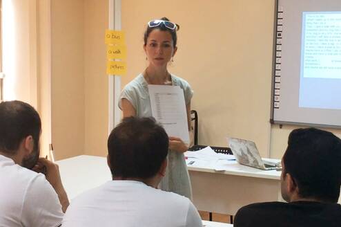 teaching in Athens