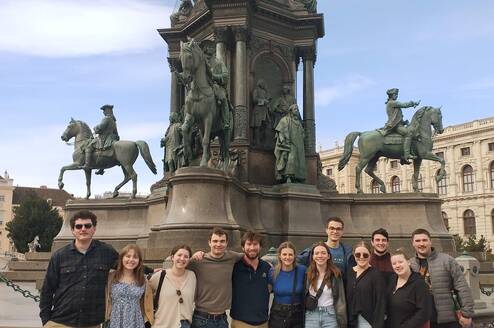 Students in Salzburg, Austria