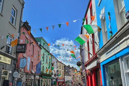 Street view of Galway, Ireland!