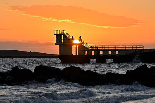 Blackrock Diving Tower in Salthill, Galway