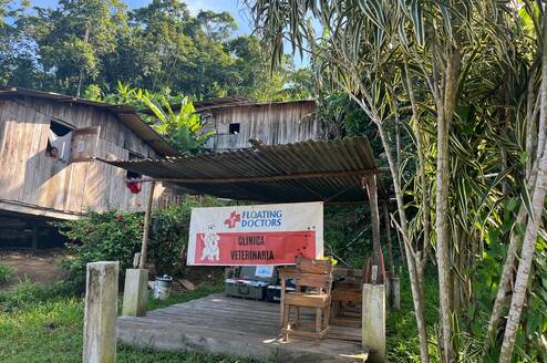 Setting up clinics in remote locations
