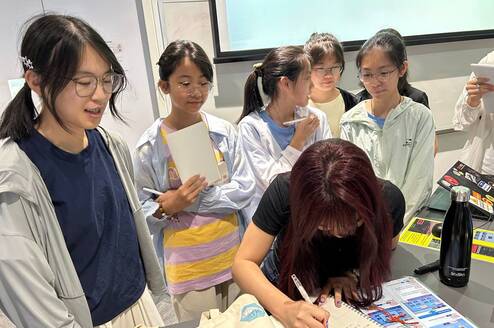Students hand-on activities in the classroom