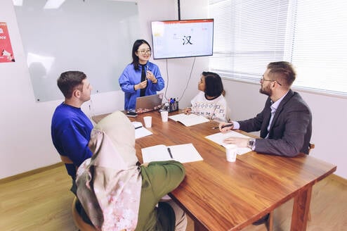 Group Class on Campus