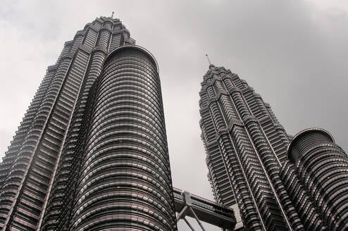 Photo of tall Malaysian building