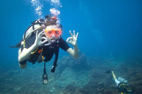Combine a professional diving certification with marine conservation work in Barcelona.