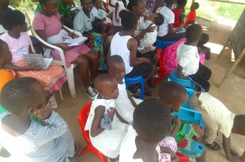 our children  at site