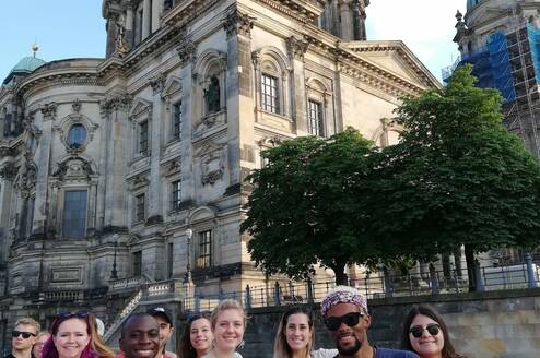 AIFS Abroad participants in Berlin, Germany