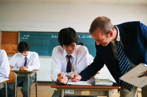 ALT teaching in junior high school